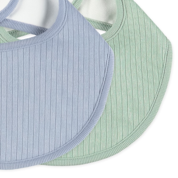 7枚組よだれを通さないスタイ（くすみカラー）