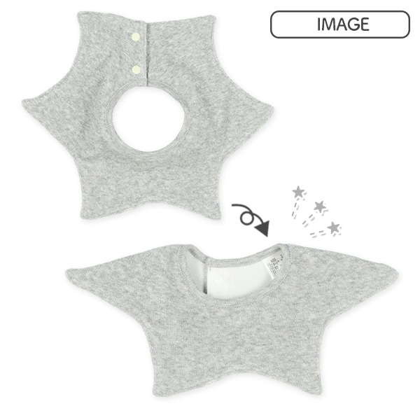 3枚組くるくるスタイ（パイル無地）