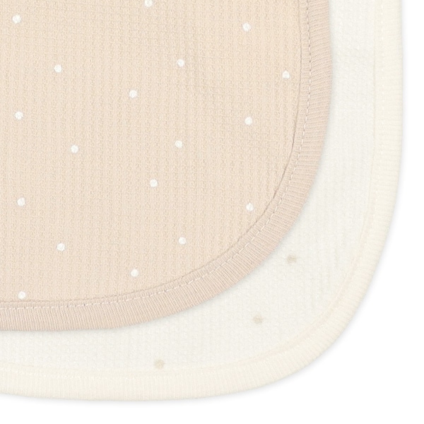 7枚組よだれを通さないワッフルスタイ（アニマル・星・ドット）