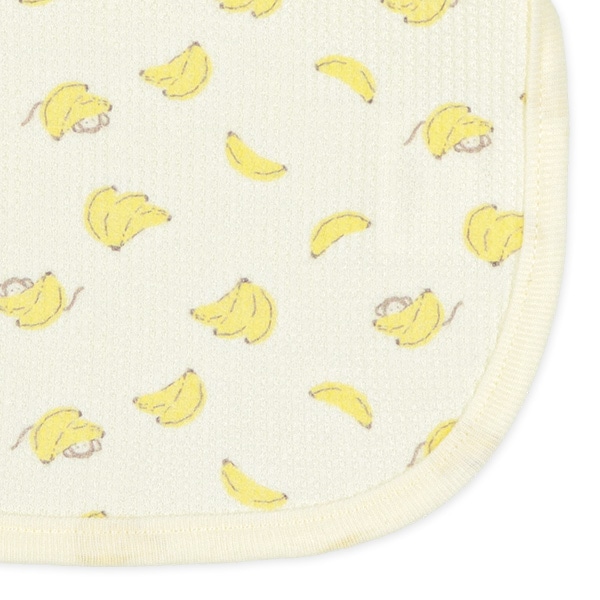 4枚組ワッフルスタイ（おさる・バナナ）