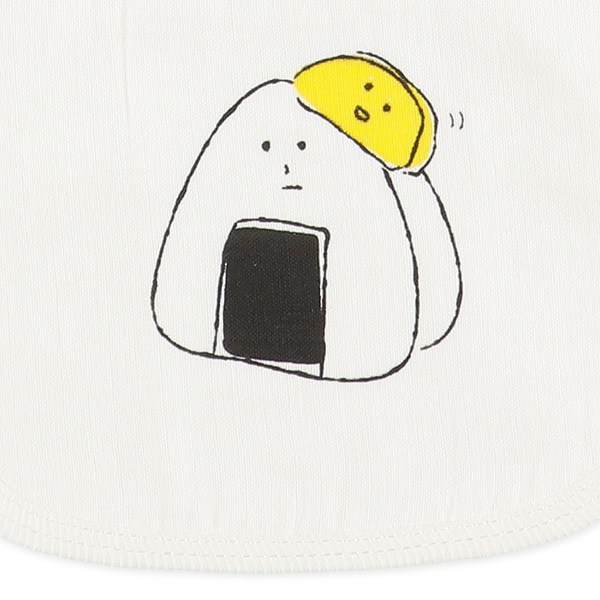 4枚組両面ガーゼスタイ（おにぎり）