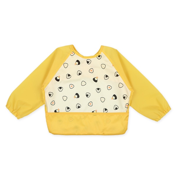 長袖食事用エプロン(おにぎり)