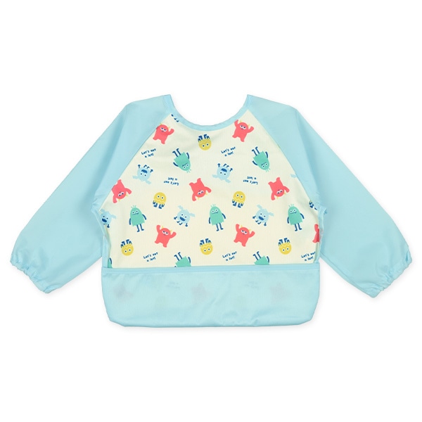 長袖食事用エプロン(モンスター)