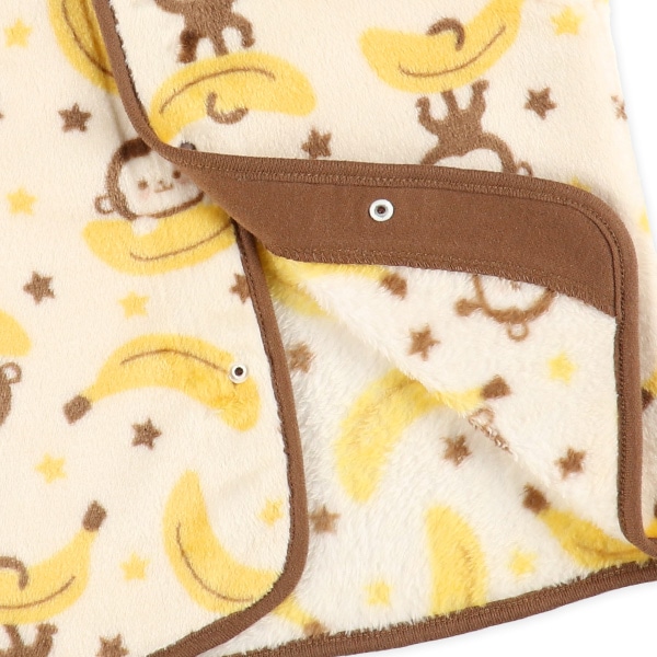 フリースベスト（さる・バナナ）