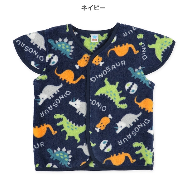 フリースベスト（恐竜）