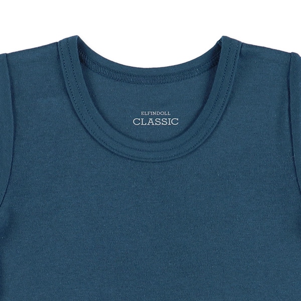 4枚組半袖シャツ肌着（ブルー・グリーン無地）