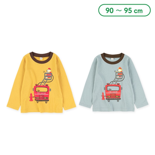 くま消防車長袖Tシャツ | 【公式】西松屋オンラインストア
