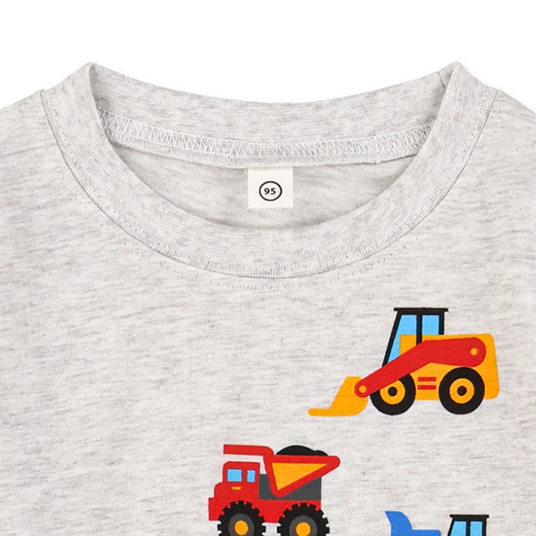 はたらくくるま集合長袖Tシャツ