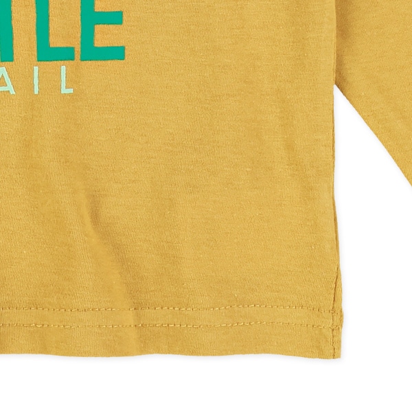 アウトドア風LITTLEロゴ長袖Tシャツ