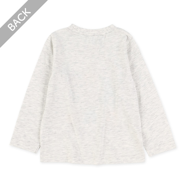 アニマルフェイス長袖Tシャツ