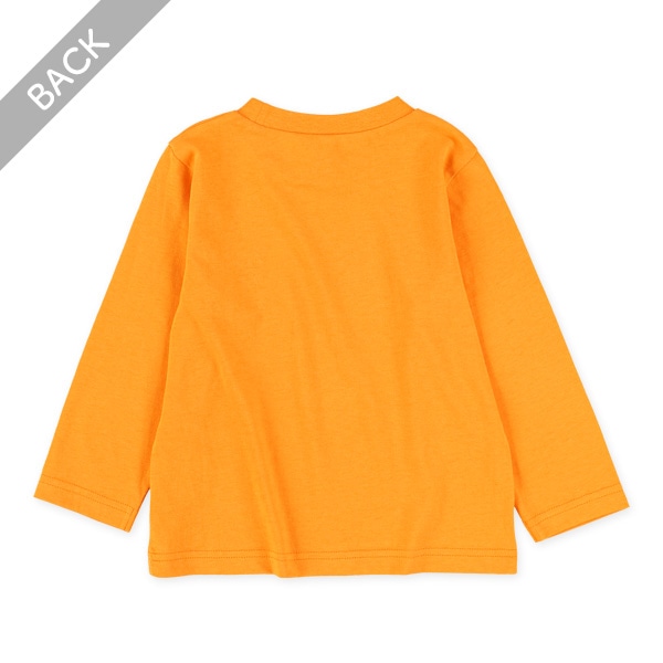 ワンポイント刺繍長袖Tシャツ