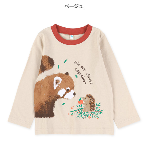 アニマル物語風長袖Tシャツ