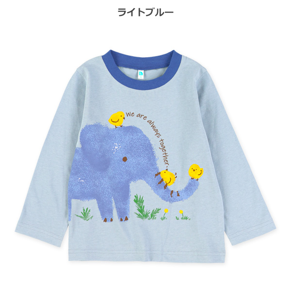 アニマル物語風長袖Tシャツ