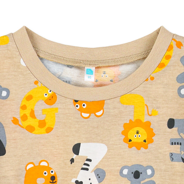 アニマル総柄長袖Tシャツ
