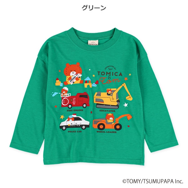 長袖Tシャツ（トミカとトム）