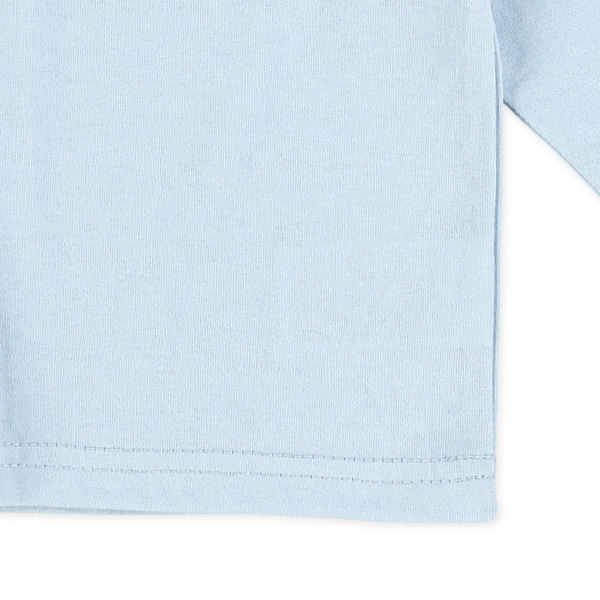 ポケット付きアニマルプリント長袖Tシャツ