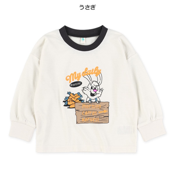 アメカジコミック長袖Tシャツ