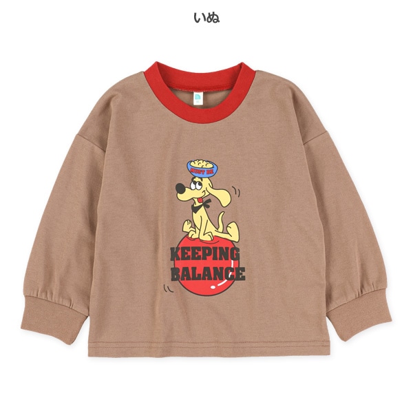 アメカジコミック長袖Tシャツ