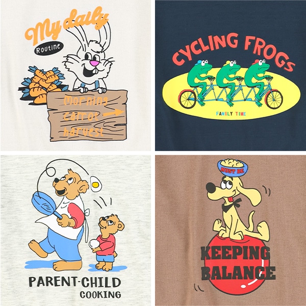 アメカジコミック長袖Tシャツ