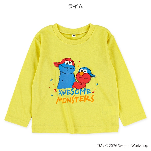 長袖Tシャツ（セサミストリート）