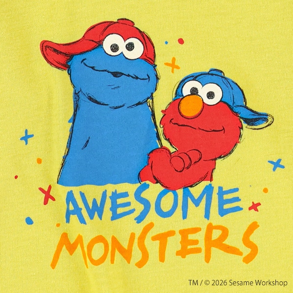 長袖Tシャツ（セサミストリート）