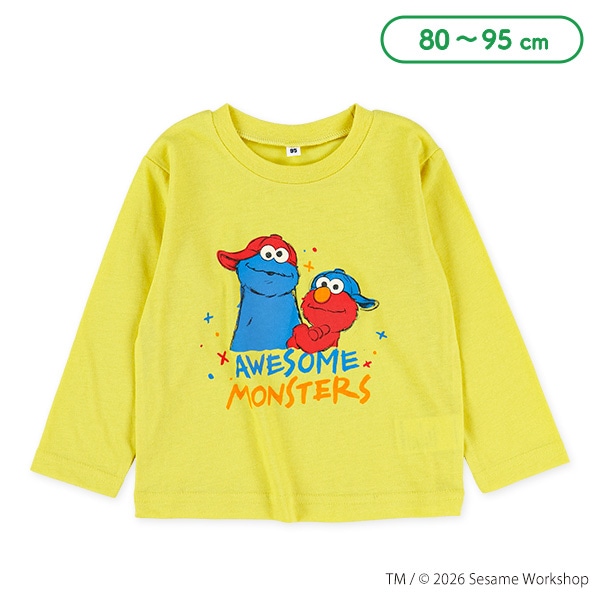 長袖Tシャツ（セサミストリート）