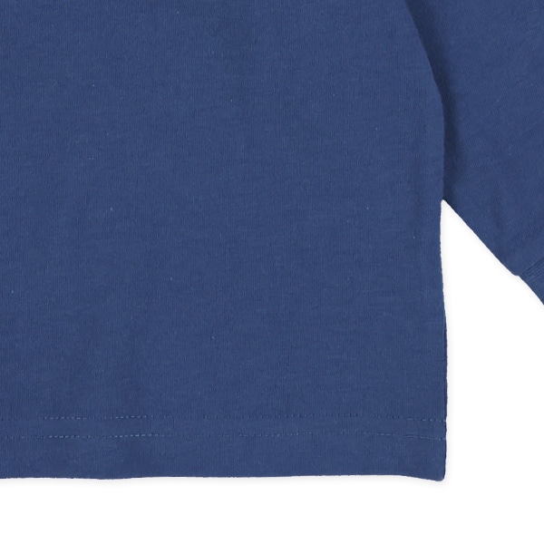 ポケット付きワイド長袖Tシャツ