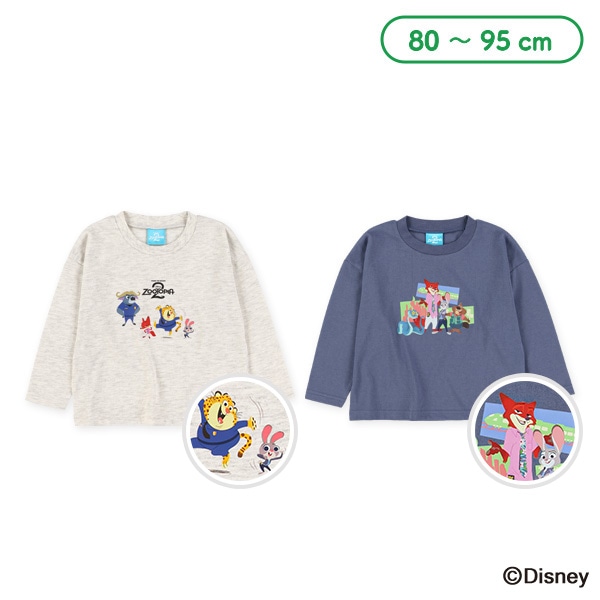 長袖Tシャツ（ズートピア）