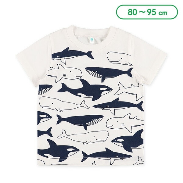 高い品質 （68）100cm 西松屋 キャミソール 肌着 綿100% サメ 3枚組