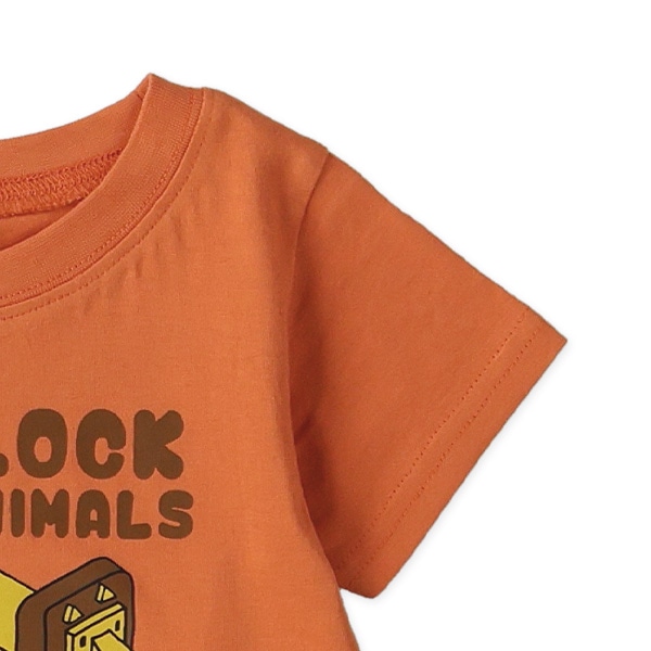 トイブロックアニマル半袖Tシャツ