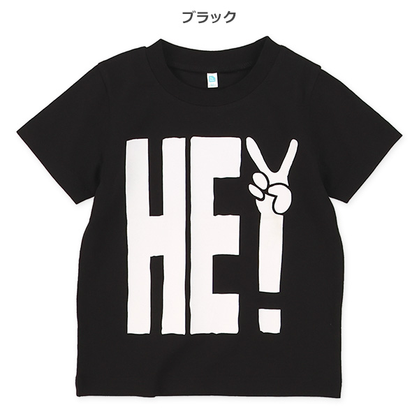 ビッグ英字半袖Tシャツ