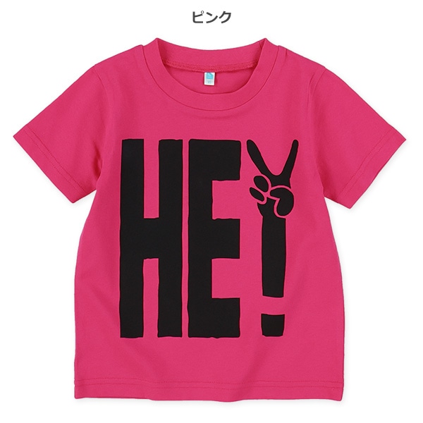 ビッグ英字半袖Tシャツ