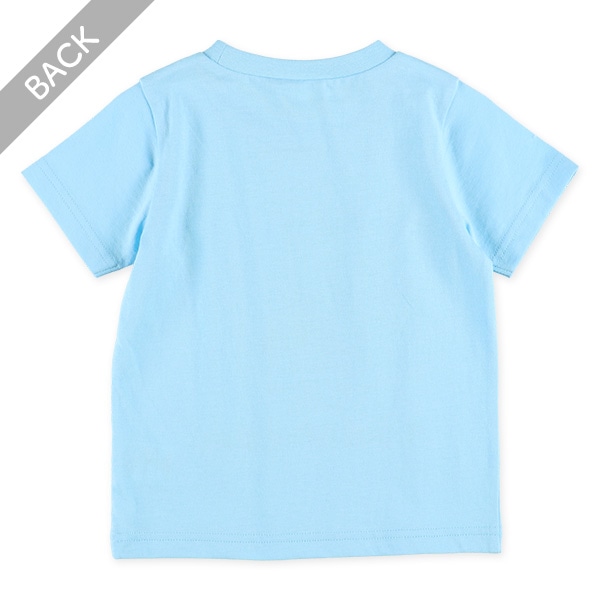 どうぶつ・くるま・うみ発泡プリント半袖Tシャツ