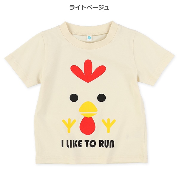 カラフルビックフェイス半袖Tシャツ