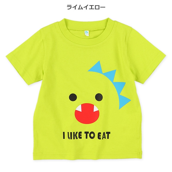 カラフルビックフェイス半袖Tシャツ