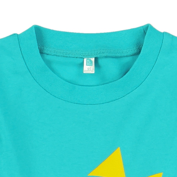 カラフルビックフェイス半袖Tシャツ