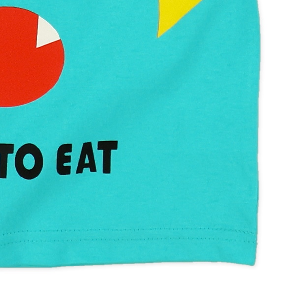 カラフルビックフェイス半袖Tシャツ
