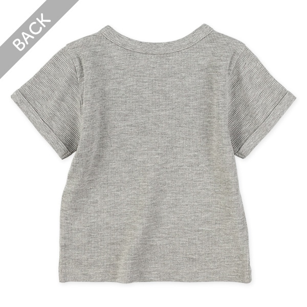 ワッフル半袖Tシャツ