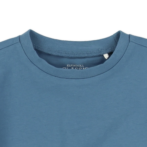 裾ワンポイントレイヤード風半袖Tシャツ