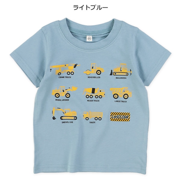 はたらくくるま半袖Tシャツ