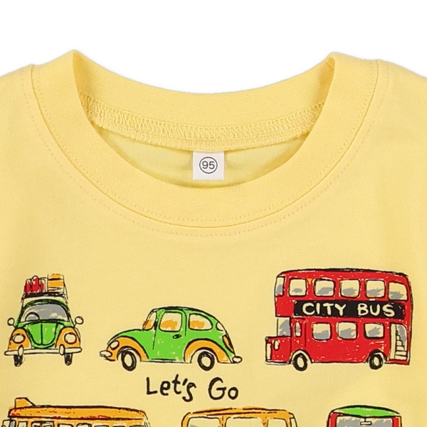 はたらくくるま半袖Tシャツ