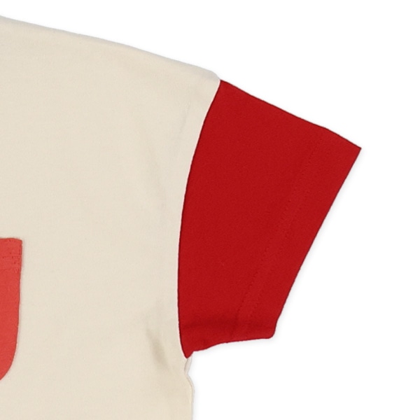 ポケット配色半袖Tシャツ