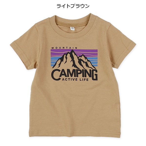 山柄半袖Tシャツ