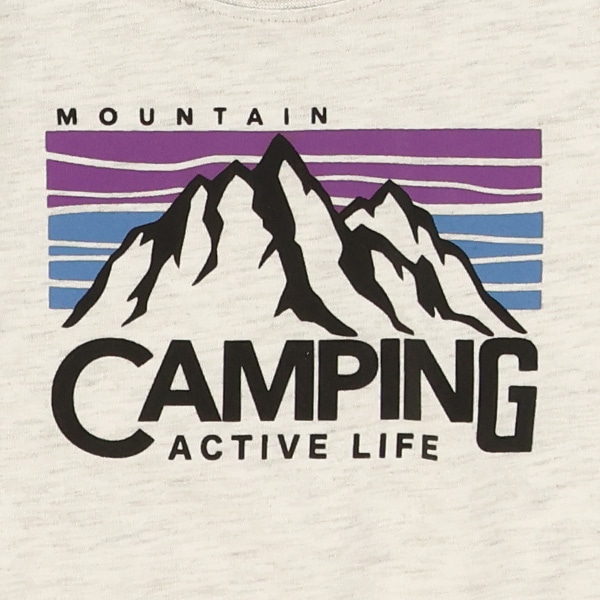 山柄半袖Tシャツ