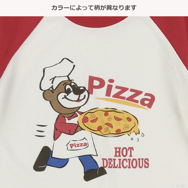 配色くまいぬロゴ半袖Tシャツ