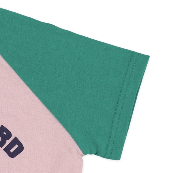 配色くまいぬロゴ半袖Tシャツ