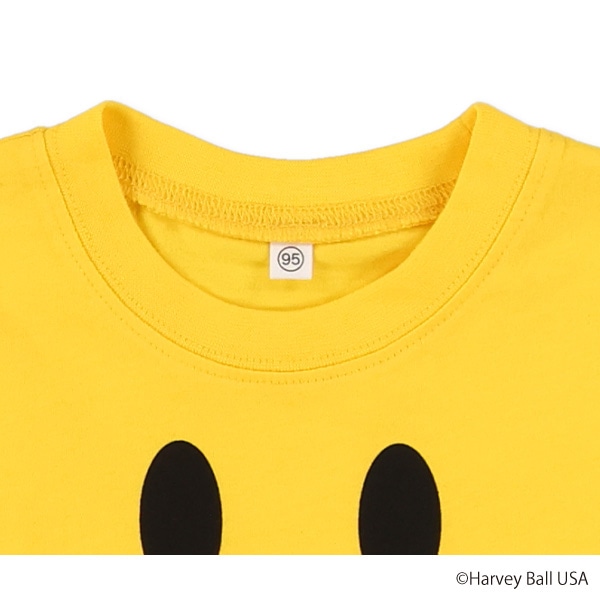スマイリーフェイス半袖Tシャツ