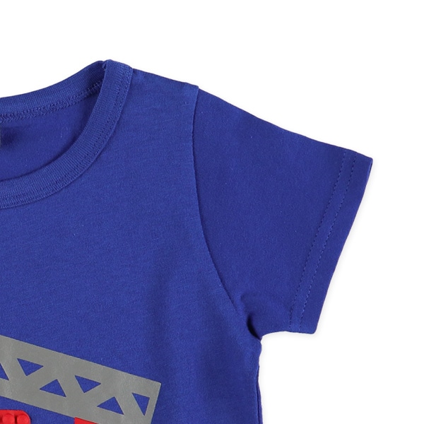 はたらくくるま発泡ブロック半袖Tシャツ