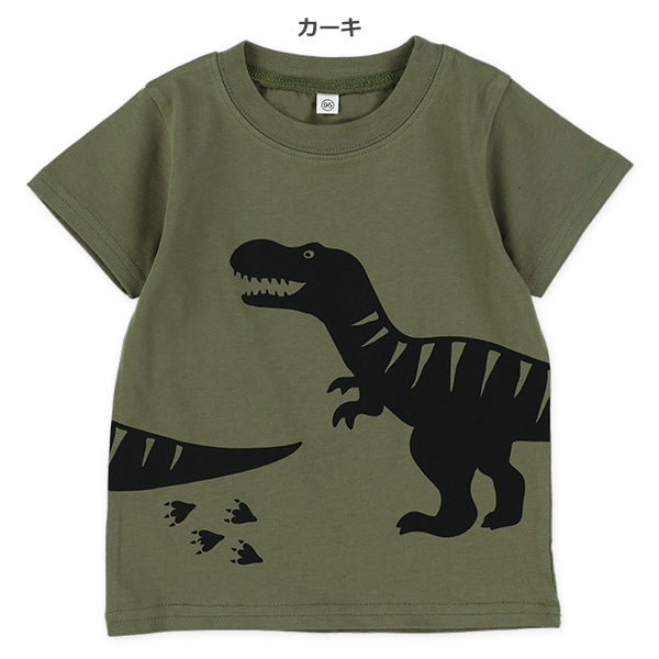 アニマル・恐竜・はたらくくるまひょっこり半袖Tシャツ