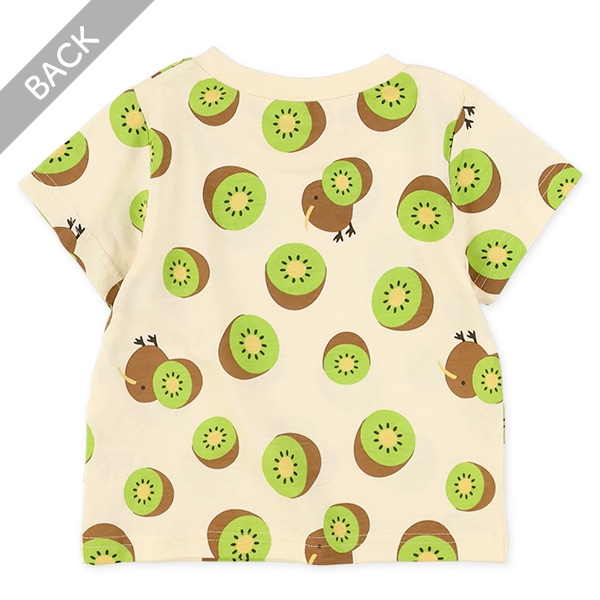 たべもの・のりもの総柄半袖Tシャツ